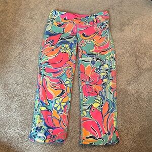 Lily Pulitzer Luxletic Capris Leggings Size Small